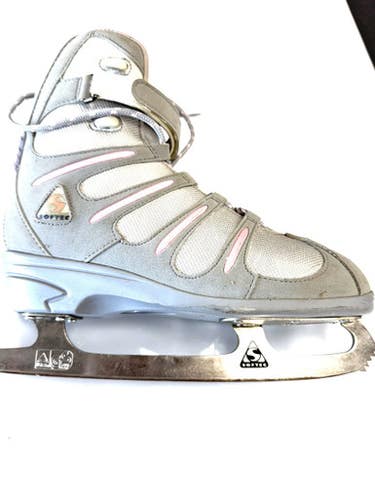 Used Jackson SOFTEC Womens Softboot Skate Grey Senior 10 11860-C000299484