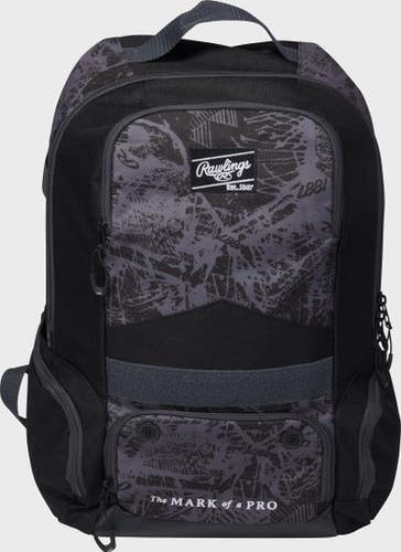 New RAWLINGS GAMER BP BLACK 11860-RAWGAMERBPBK