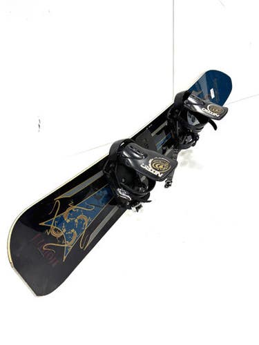 Used Nitro FUSION Mens Board/Bindings Black 162 cm 11860-S000299541
