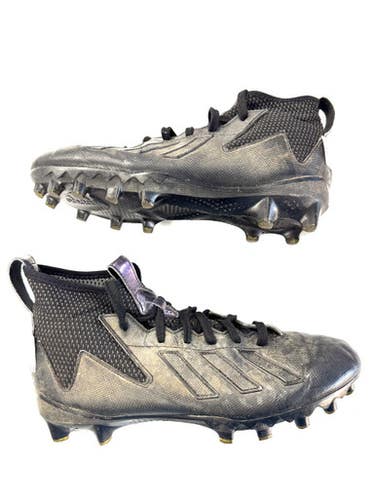 Used Adidas Adult FB Cleats Black Senior 9.5 11860-S000299542