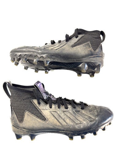 Used Adidas Adult FB Cleats Black Senior 9.5 11860-S000299542