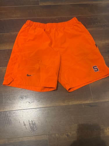 Orange Syracuse men’s lacrosse practice shorts