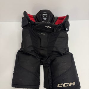 Used Black Senior Medium CCM Jetspeed FT6 Hockey Pants
