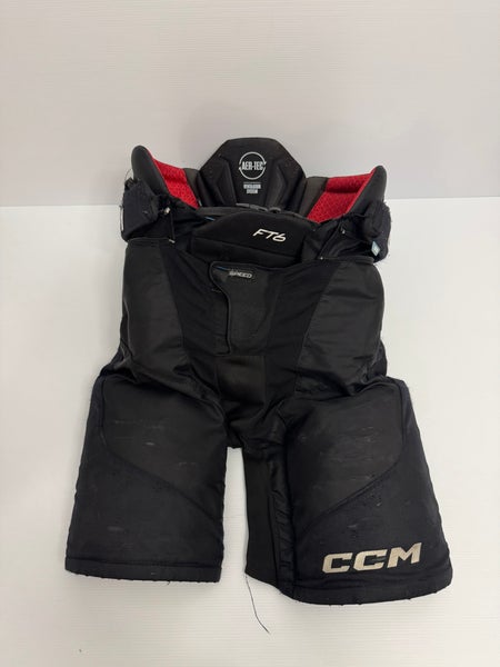 Used Black Senior Medium CCM Jetspeed FT6 Hockey Pants