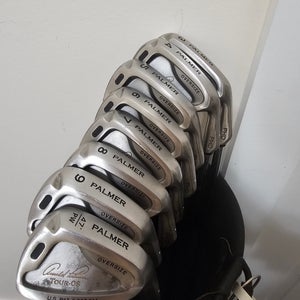 Men's Arnold Palmer Phd Tour Os oversized Right Handed Iron Set Regular Flex Steel Shaft (Used)