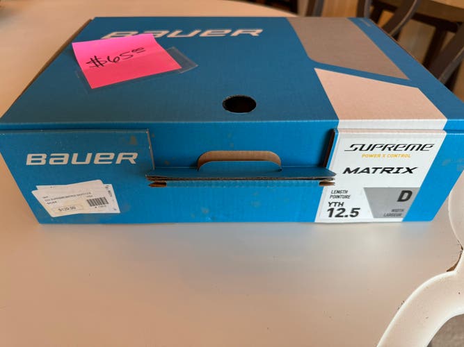 2023 Bauer Supreme Matrix Hockey Skates Regular Width 12.5 (Used)