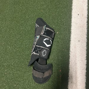 Black Senior EvoShield Leg guard Shin Guard (Used)