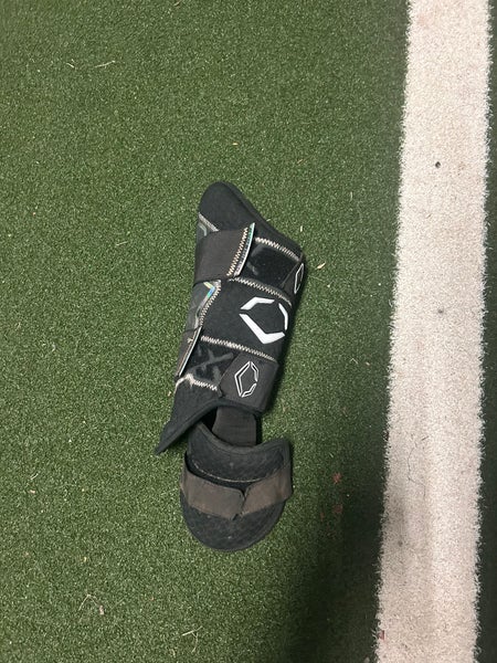 Black Senior EvoShield Leg guard Shin Guard (Used)