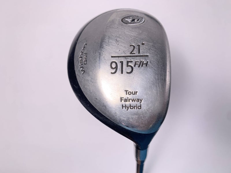 Wishon Golf 915 F/H Hybrid 21* Wishon Regular Graphite Mens RH Oversize Grip