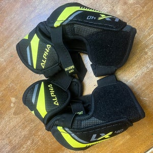 Junior Medium Warrior Alpha DX Elbow Pads (Used)