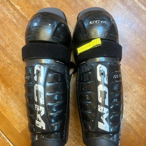 Junior CCM Tacks 12" Shin Pads (Used)
