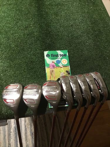 Cobra Baffler Irons/Hybrids Set (4H, 5H, 6H, 8-PW-GW-SW) Regular 53g Graphite