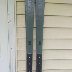 22-23 K2 Disruption Ti2, 187cm Skis with Marker World Cup 10mm Piston Plate