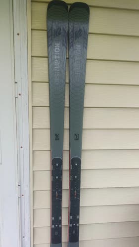 22-23 K2 Disruption Ti2, 187cm Skis with Marker World Cup 10mm Piston Plate
