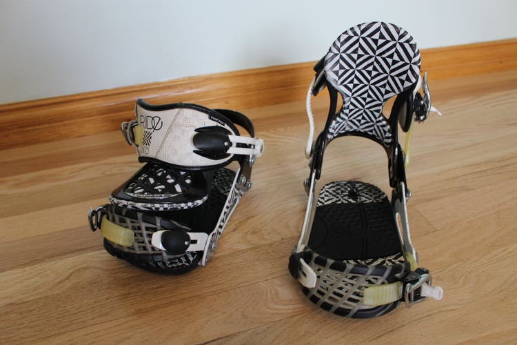 Ride DVA Snowboard Bindings Women's Size Medium Used