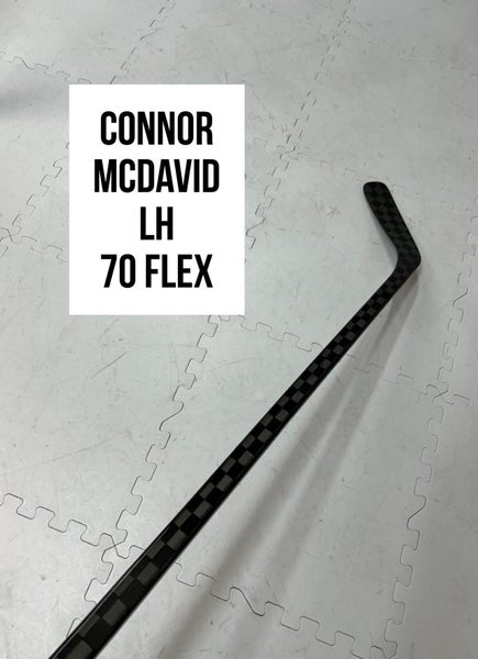 Senior(1x)Left Connor McDavid 77 Flex ProBlackStock™ Unbranded Pro Stock Hockey Sticks