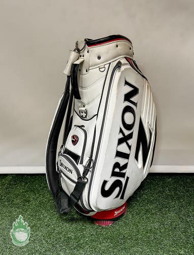 Used White/Black/Red Srixon Z Golf Staff Bag