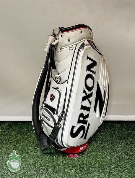 Used White/Black/Red Srixon Z Golf Staff Bag