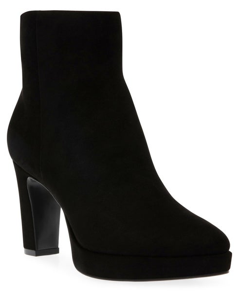 Anne Klein Jailene Boots Women's US 6.5 Black Block Heel Dress Bootie TZP132