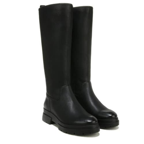 Soul Naturalizer Orchid Women's 10 Black Smooth Round Toe Knee-High Boots TZP49
