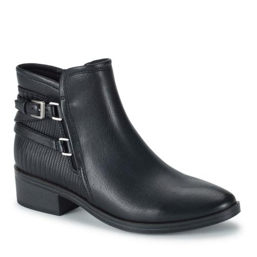 Baretraps Mackenzie Boots Women's US 10 Black Almond Toe Ankle Bootie TZP52