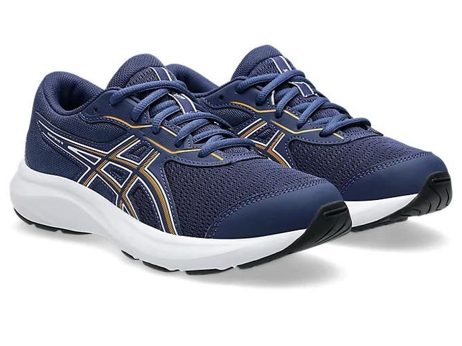 Asics Contend 9 1014A337-405 Sneakers Kids US 3.5 Blue Running Shoes TZP120