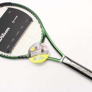 **NEW** 2022 WILSON BLADE 26 VER 8 JUNIOR TENNIS RACQUET (4 0/8) PRESTRUNG