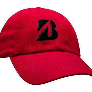 Bridgestone District Series Golf Hat (Red) Adjustable Cap NEW