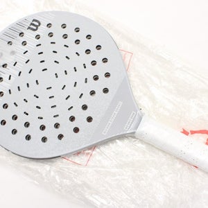 *NEW* WILSON STEAM SMART GRUUV V2 PLATFORM TENNIS PADDLE. FREE SHIPPING (USA)