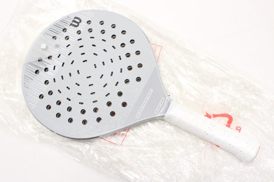 *NEW* WILSON STEAM LITE GRUUV V2 PLATFORM TENNIS PADDLE. FREE SHIPPING (USA)