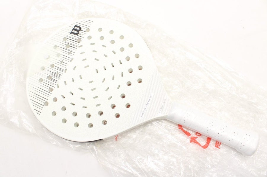 *NEW* WILSON STEAM UL GRUUV V2 PLATFORM TENNIS PADDLE. FREE SHIPPING (USA)