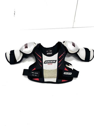 Used Bauer 400 Senior Shoulder Pads MD 11860-S000299344