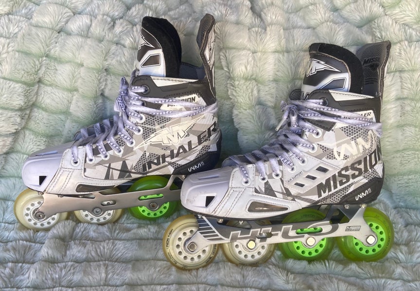 Mission Inhaler WM03 Inline Skates Wide Width Size 6 (Used)