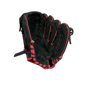 Used Wilson Flash 11" RH Throw Fastpitch Gloves Black  11692-S000142966