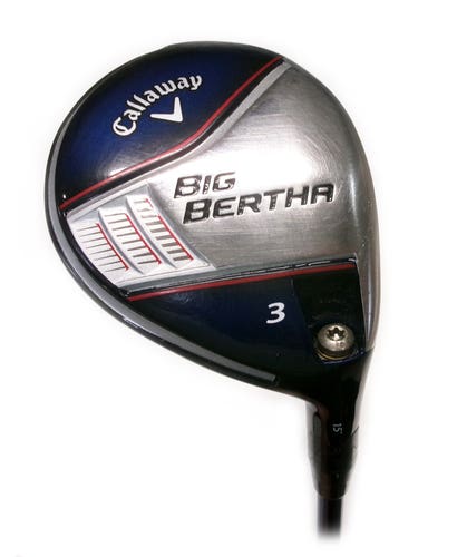 Callaway Big Bertha 15* 3 Wood Graphite Accura Dymatch 2.0 Regular Flex