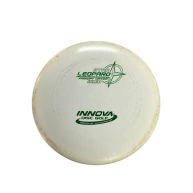 Used Innova LEOPARD Disc Golf Driver White 150g 11479-S000406680