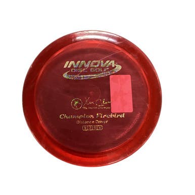 Used Innova CHAMPION FIREBIRD Disc Golf Driver Red 11479-S000406671