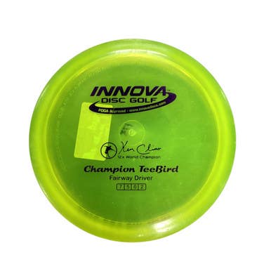 Used Innova CHAMPION TEE BIRD Disc Golf Driver Neon Green 173g 11479-S000406672