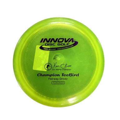 Used Innova CHAMPION TEE BIRD Disc Golf Driver Neon Green 173g 11479-S000406672