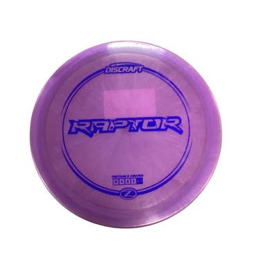 Used Discraft RAPTOR Disc Golf Driver Purple 173g 11479-S000406670