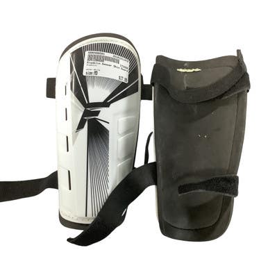 Used Franklin Soccer Shin Guards Adult White MD 11479-S000406591