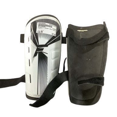 Used Franklin Soccer Shin Guards Adult White MD 11479-S000406591