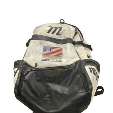 Used Marucci BACKPACK BB/SB Player Backpack White 11479-S000406575