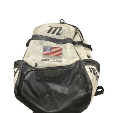 Used Marucci BACKPACK BB/SB Player Backpack White 11479-S000406575