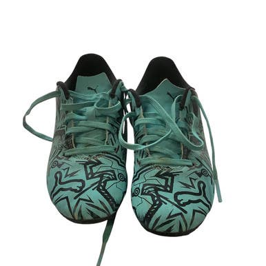 Used Puma Soccer Cleats Carolina Blue Youth 13.0 11479-S000406504