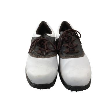 Used Foot Joy Mens Golf Shoes White Senior 10.5 11479-S000406508