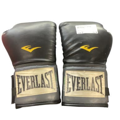 Used Everlast Boxing Gloves Black SM 11479-S000406489
