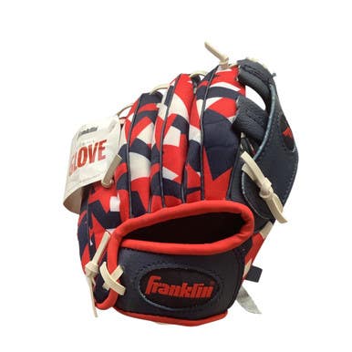 Used Franklin DIGITEK BB/SB Glove T-ball White/Red/Navy 8" 11479-S000406441