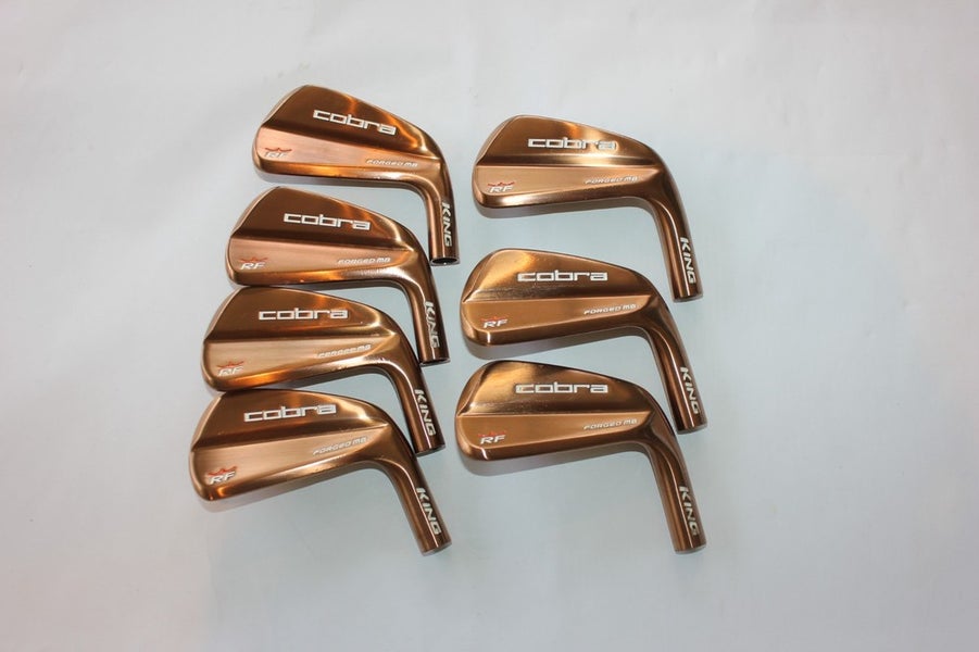 COBRA RICKIE FOWLER RF MB COPPER 4-PW IRON HEADS **HEADS ONLY**