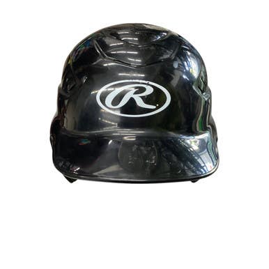 Used Rawlings RCFH 6 1/2 - 7 1/2 Batting Helmet No Mask Black LG 11760-S000083284